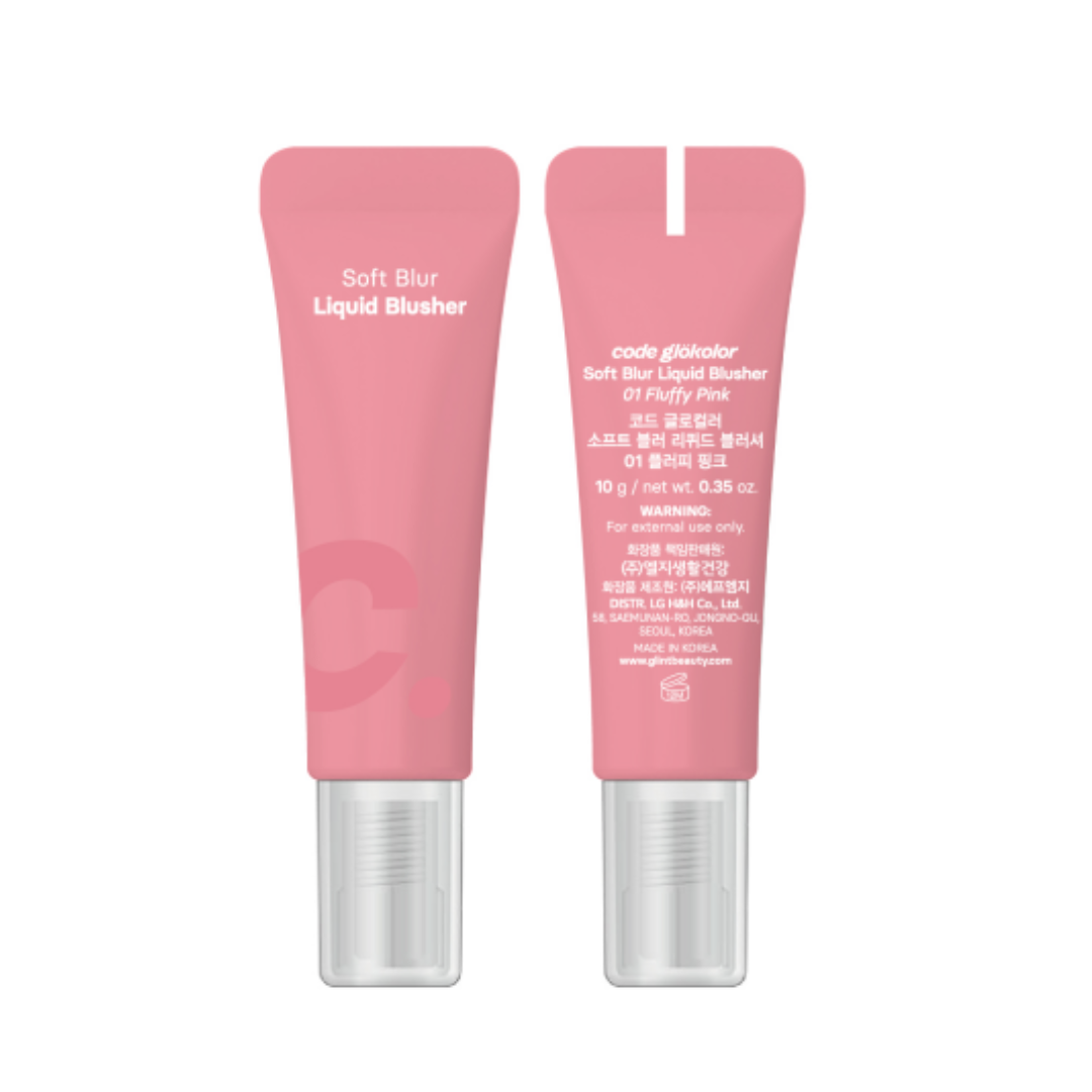 CODE GLOKOLOR Liquid Blusher 01 Fluffy Pink 10gr