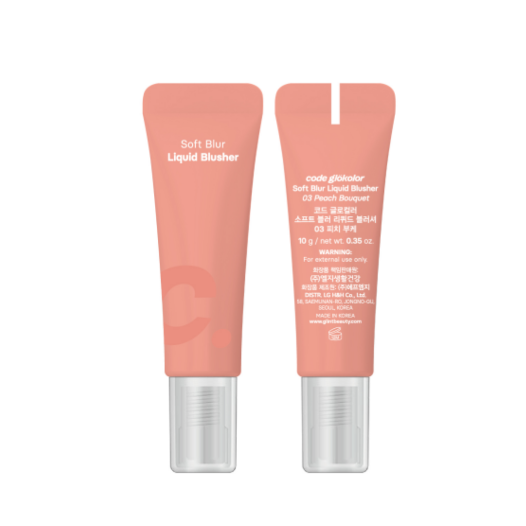 CODE GLOKOLOR Liquid Blusher 03 Peach Bouquet 10gr