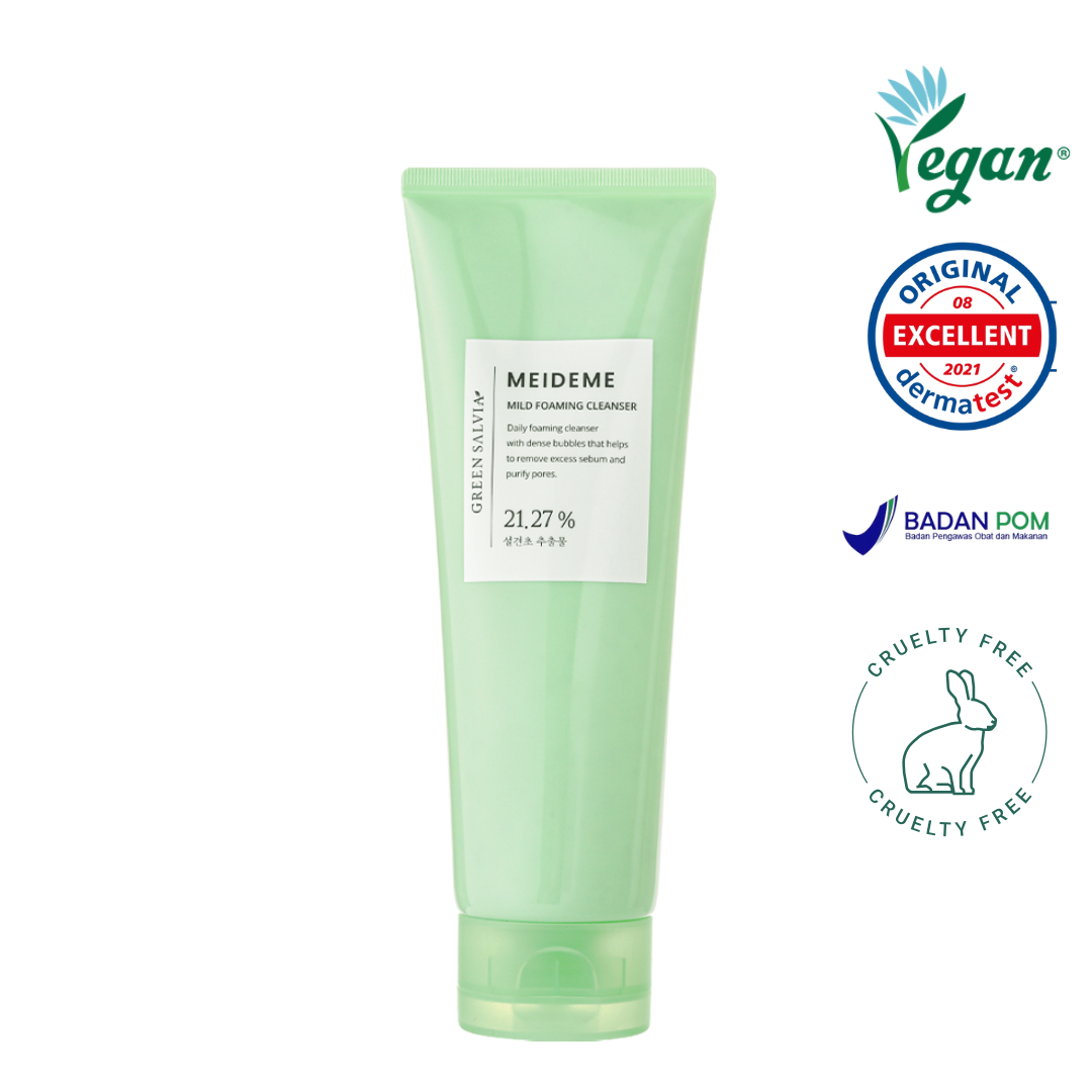 MEIDEME Greensalvia Mild Foaming Cleanser 180ml